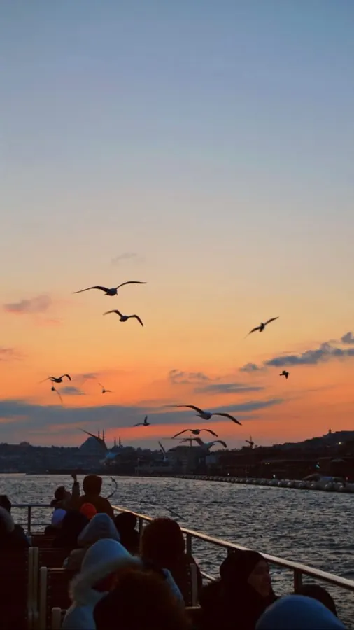 From the ferry, Istanbul