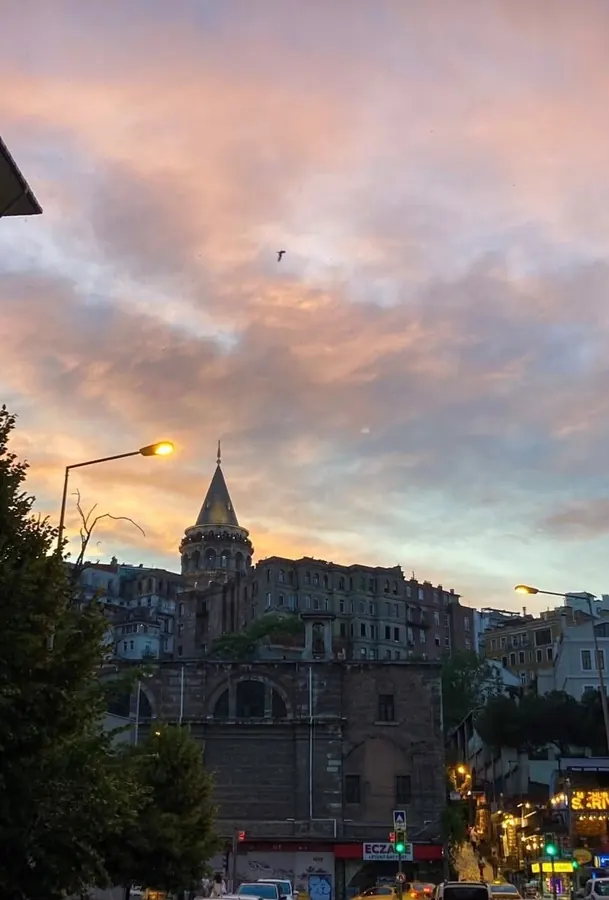 Galata at dusk